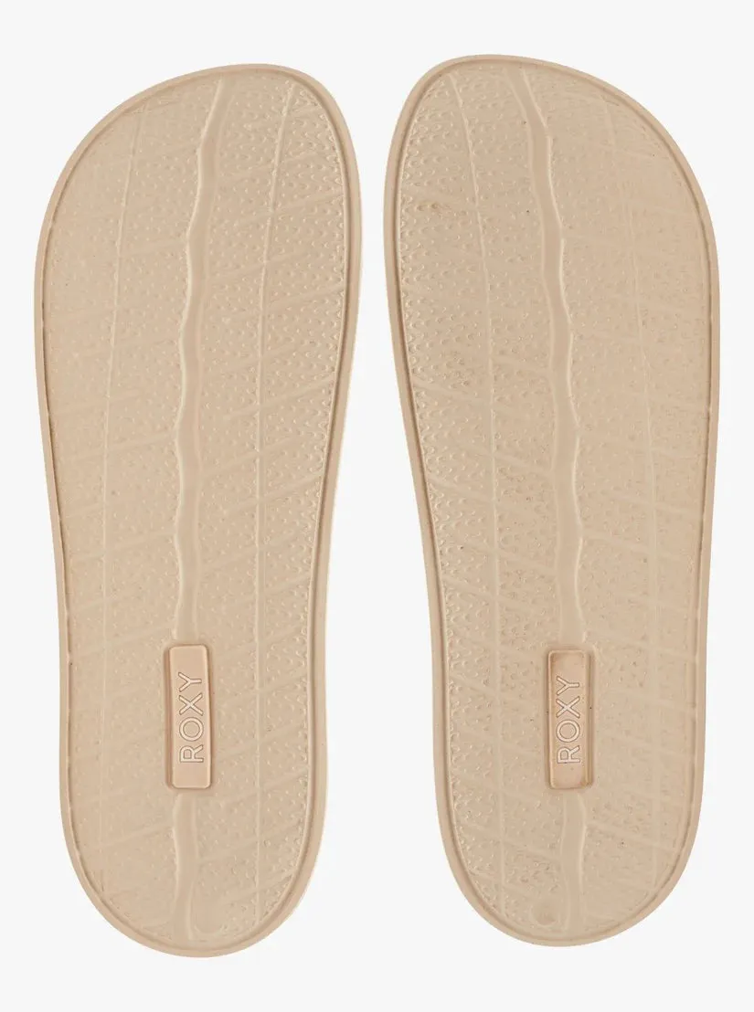 Roxy Slippy Slide Jute  - Cream