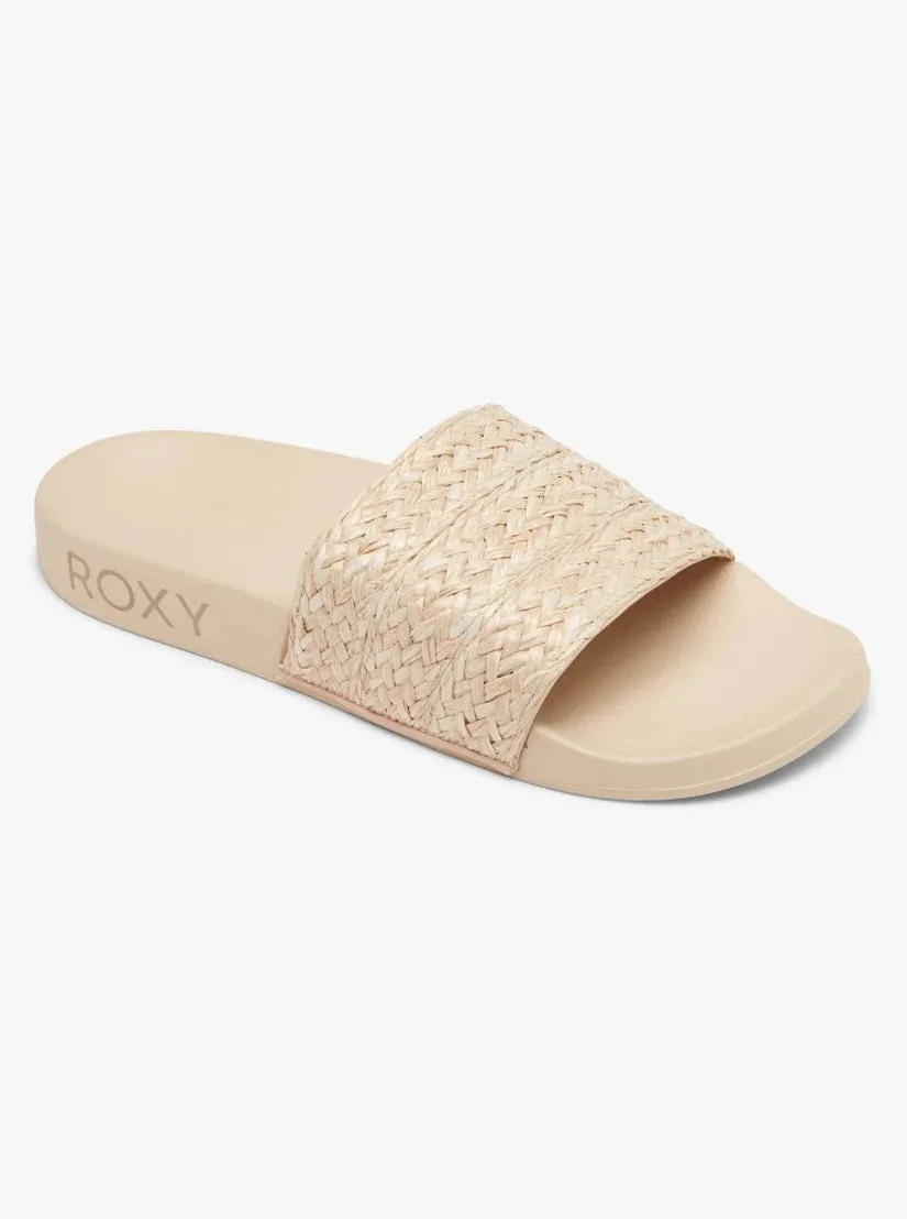 Roxy Slippy Slide Jute  - Cream