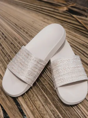 Roxy Slippy Slide Jute  - Cream