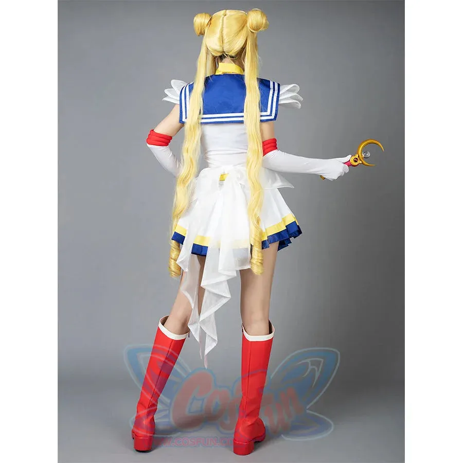 Sailor Super S Film Tsukino Usagi Serena Cosplay Costumes mp001570