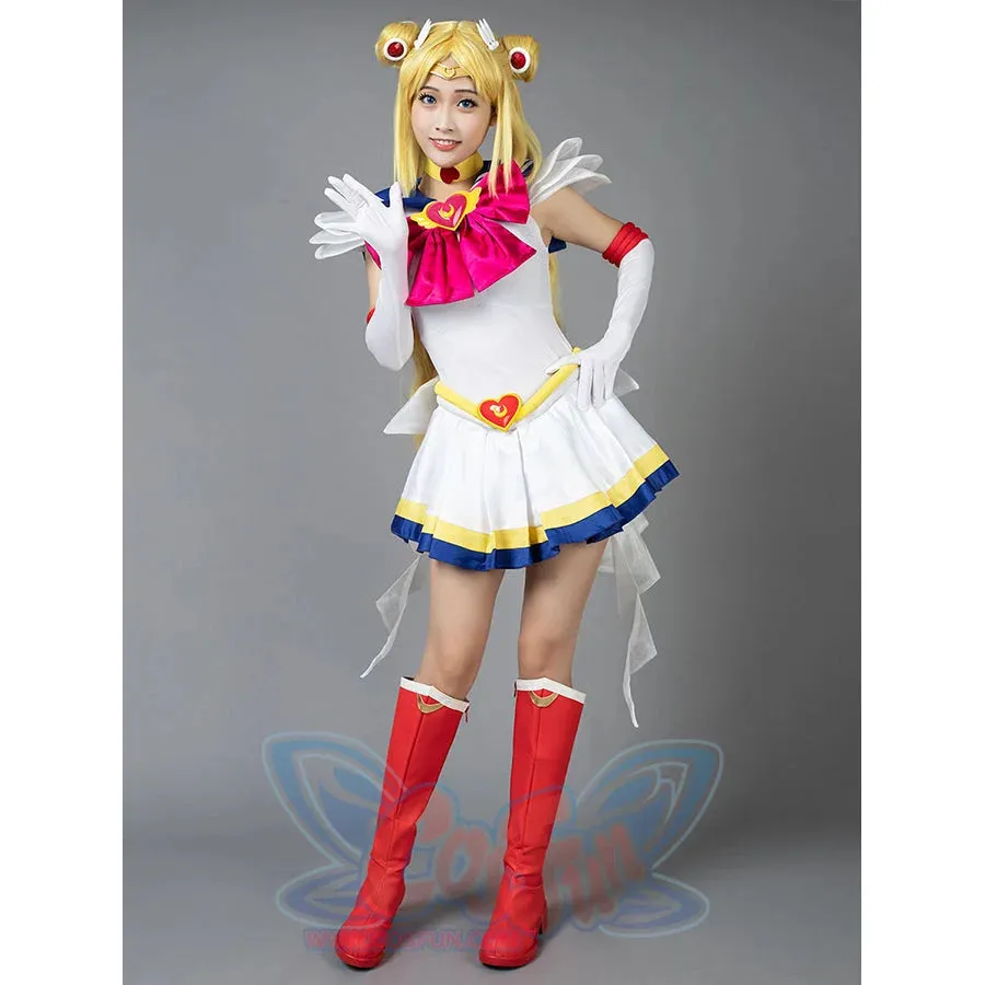 Sailor Super S Film Tsukino Usagi Serena Cosplay Costumes mp001570