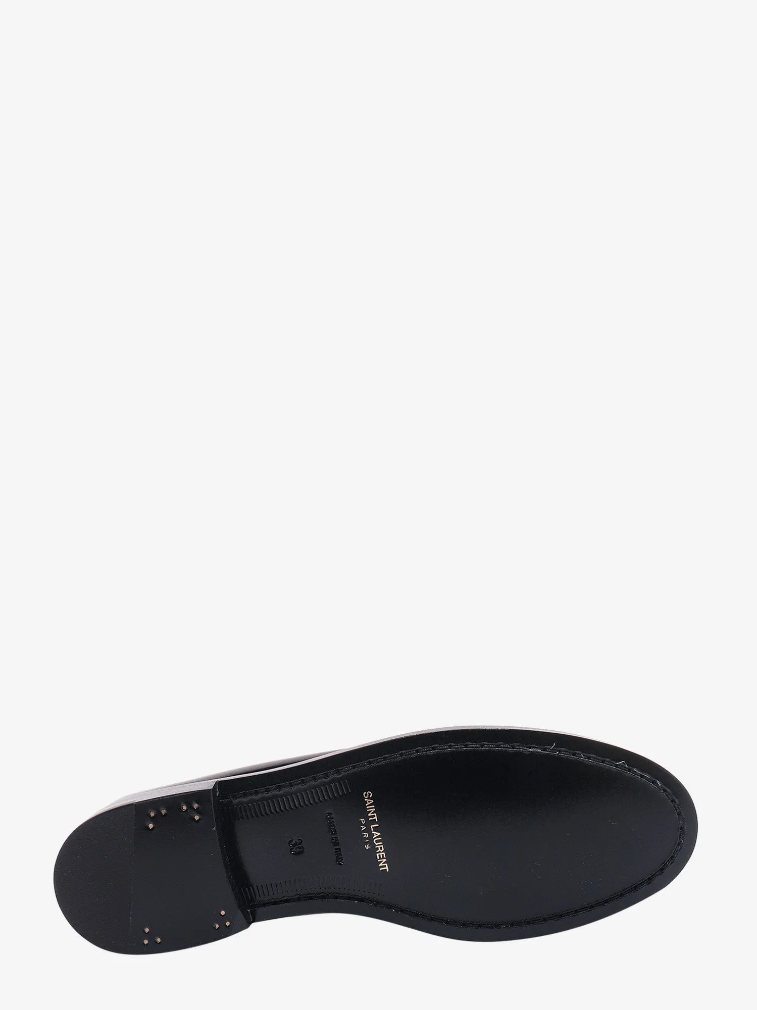 Saint Laurent Monogram Leather Loafer