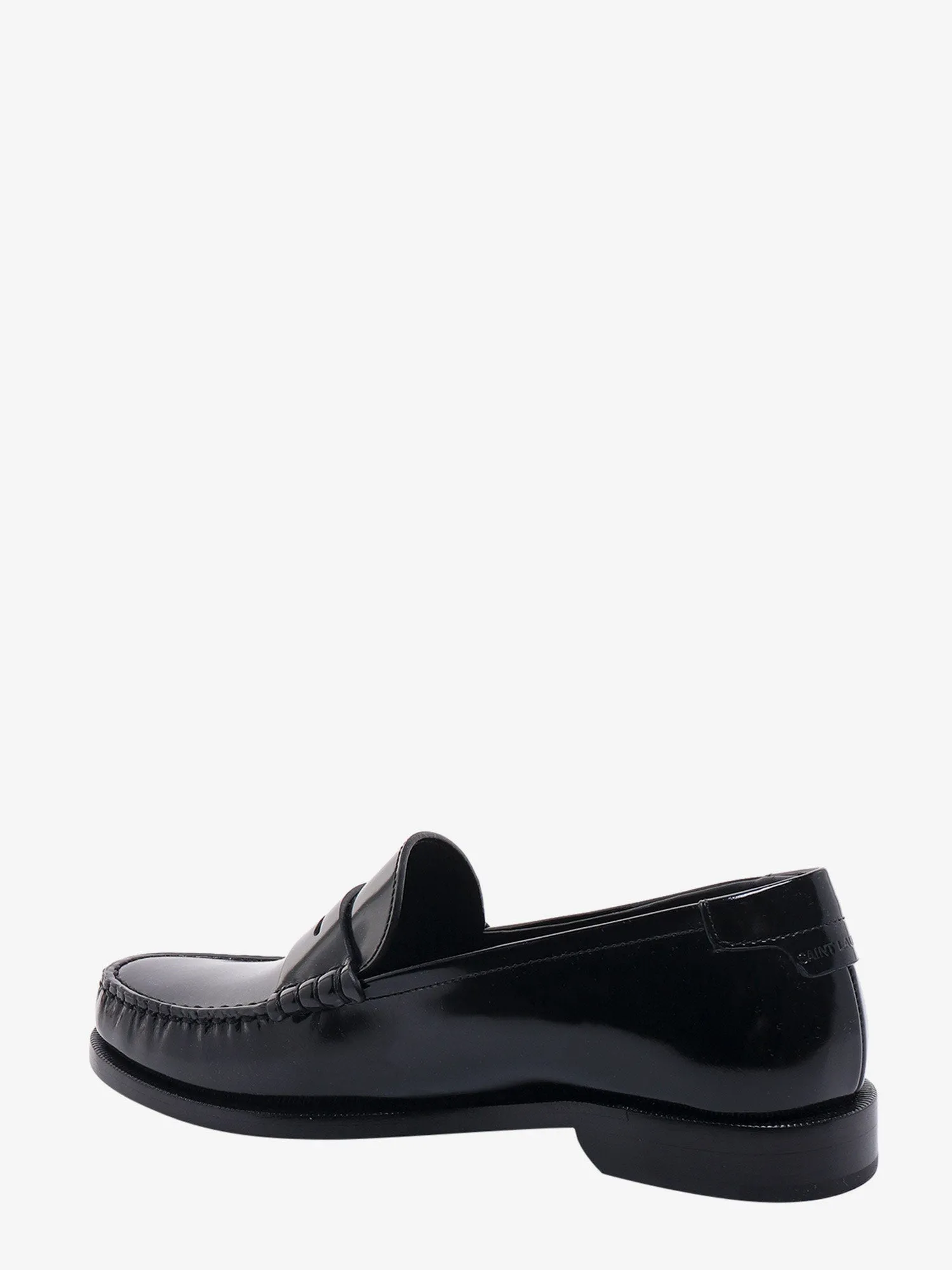 Saint Laurent Monogram Leather Loafer
