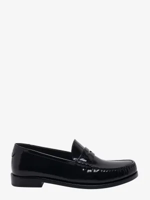 Saint Laurent Monogram Leather Loafer