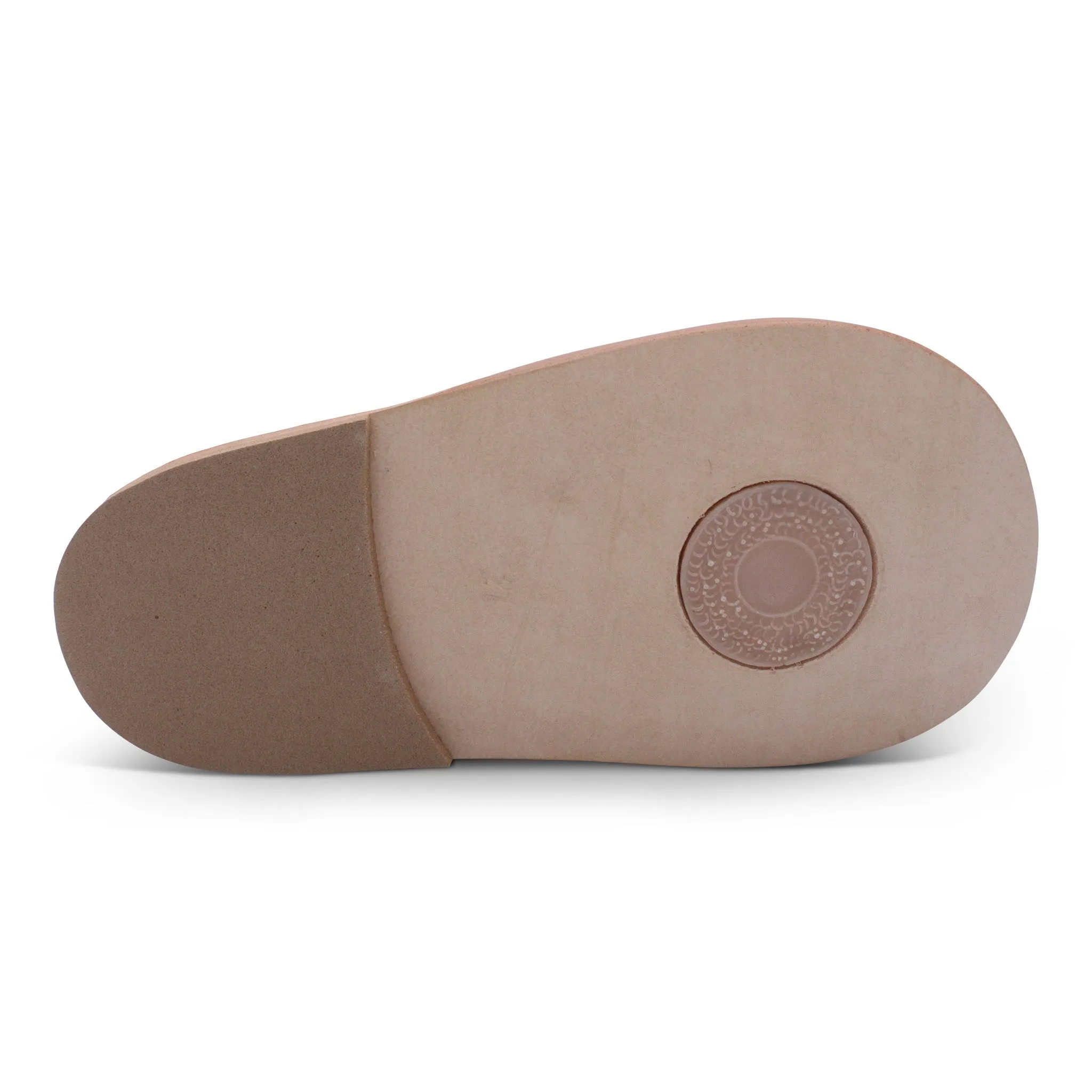 'Sergio' Boys Pale Blue Leather Velcro Boots