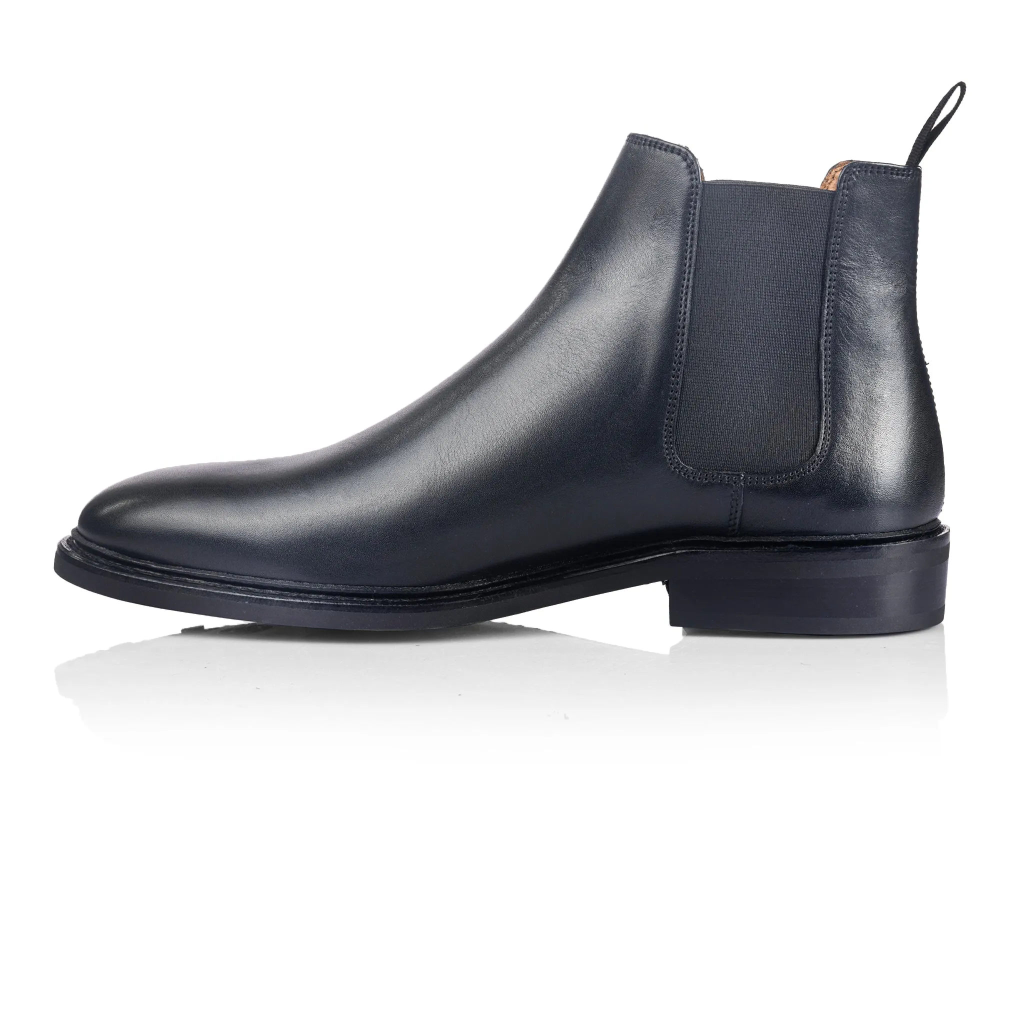 Stevan Chelsea Boot (Piano Black)