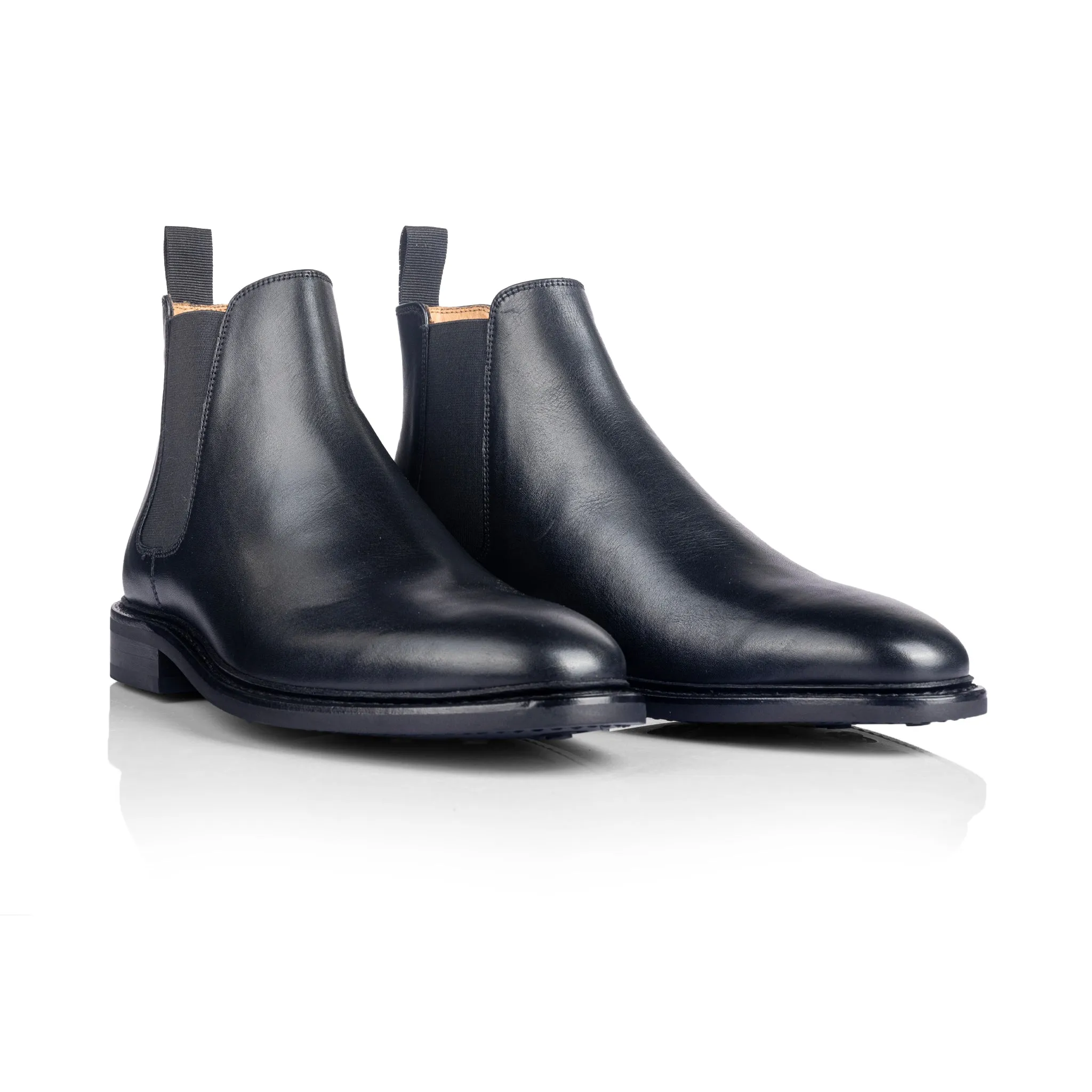 Stevan Chelsea Boot (Piano Black)