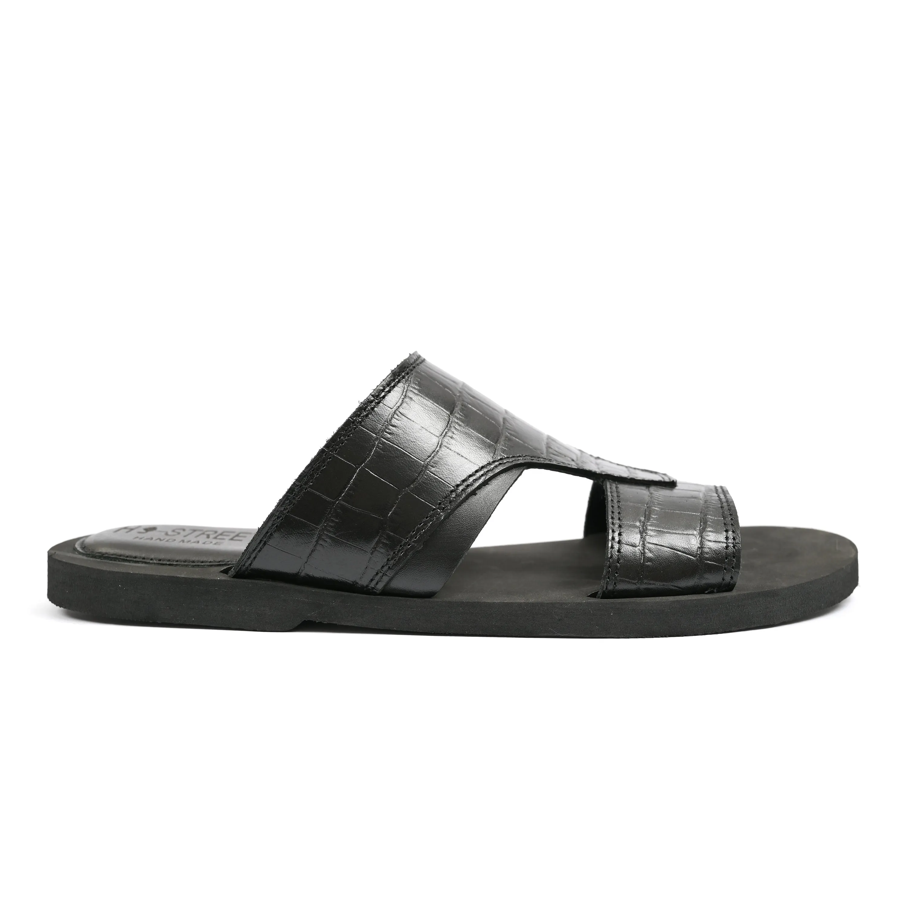 TEXTURED LEATHER SLIPPER