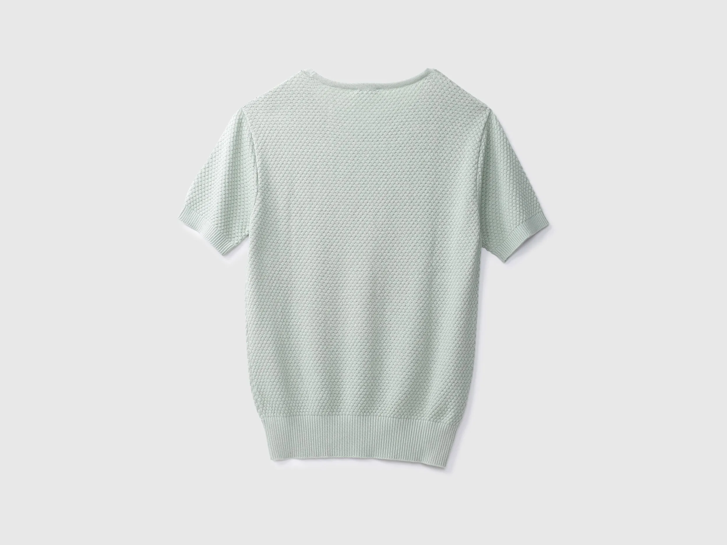 Textured Slim Fit Top