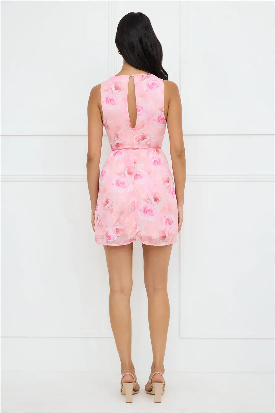 Twilight Serenity Mini Dress Pink