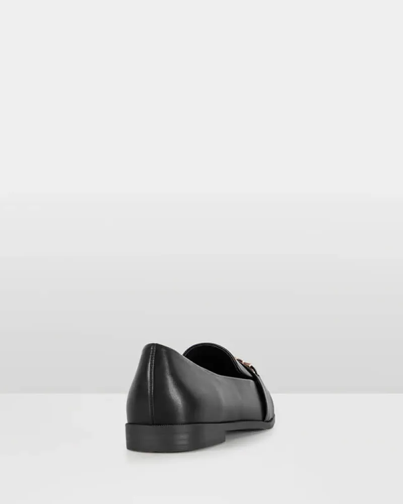 Wildfire Shoes Toronto Black Flat Loafers
