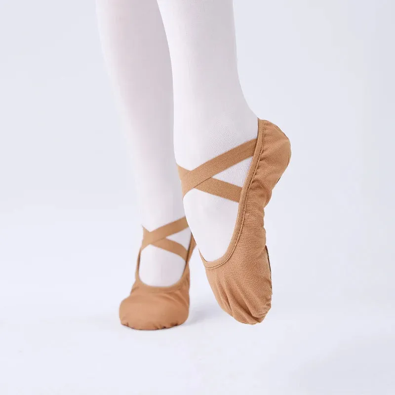 Women's Professional Ballet Shoes: Split Sole Dance Slippers for Girls