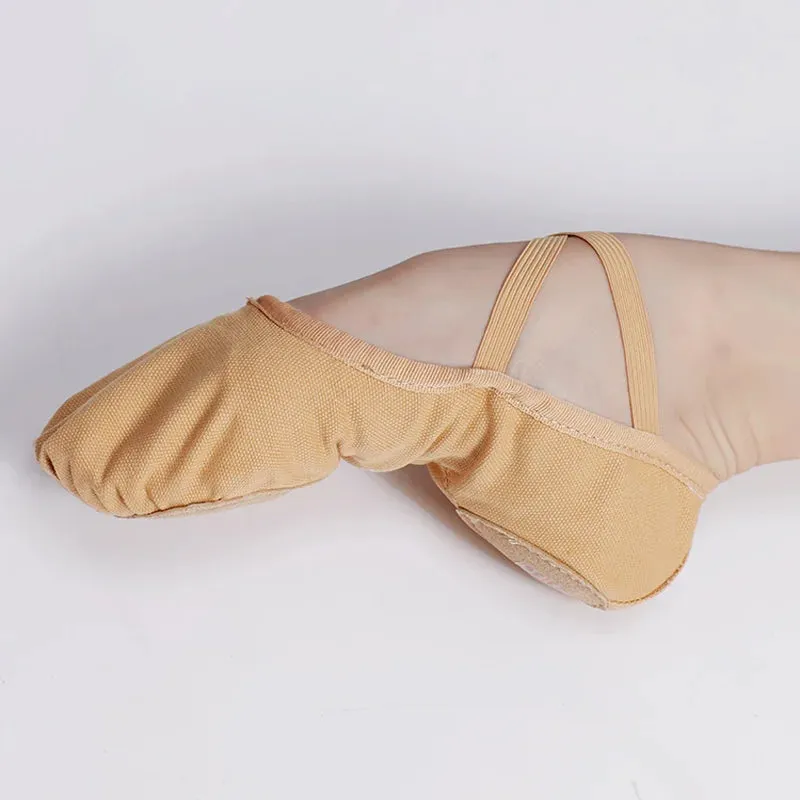 Women's Professional Ballet Shoes: Split Sole Dance Slippers for Girls