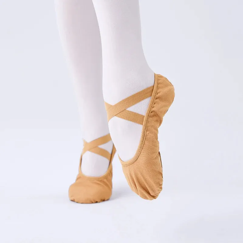 Women's Professional Ballet Shoes: Split Sole Dance Slippers for Girls