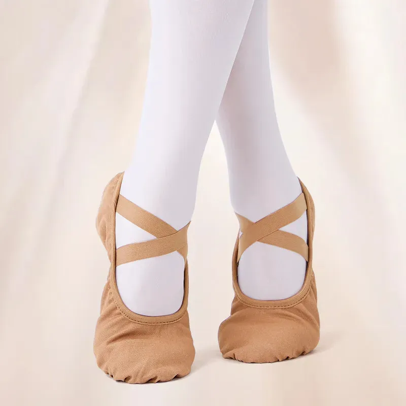 Women's Professional Ballet Shoes: Split Sole Dance Slippers for Girls