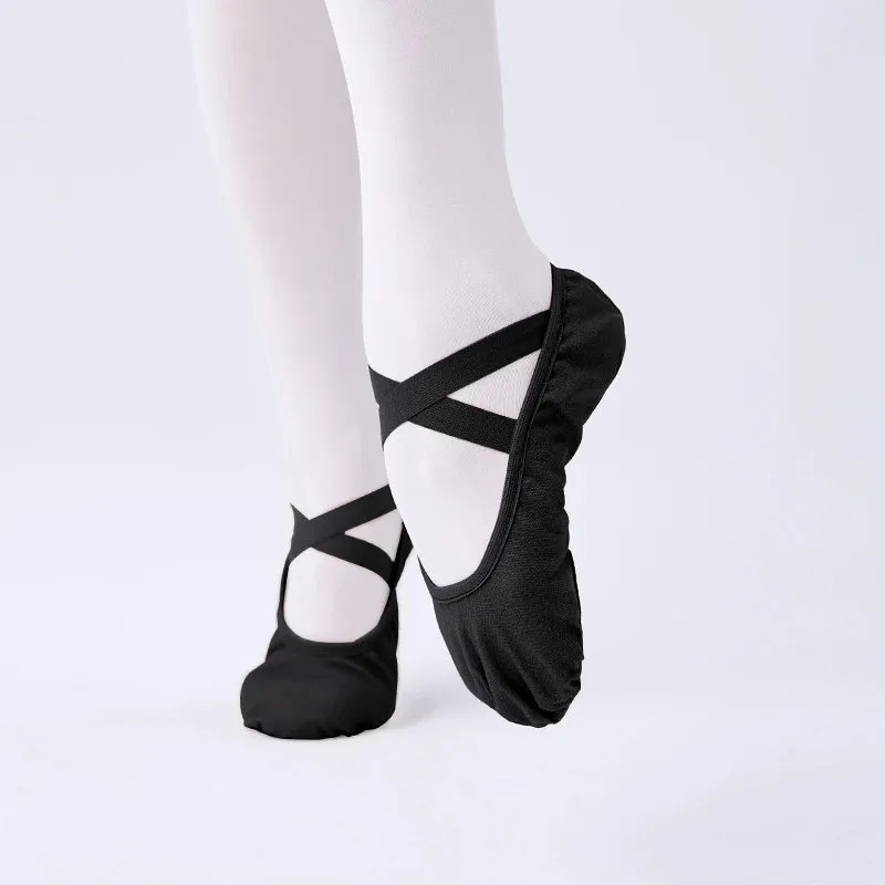 Women's Professional Ballet Shoes: Split Sole Dance Slippers for Girls