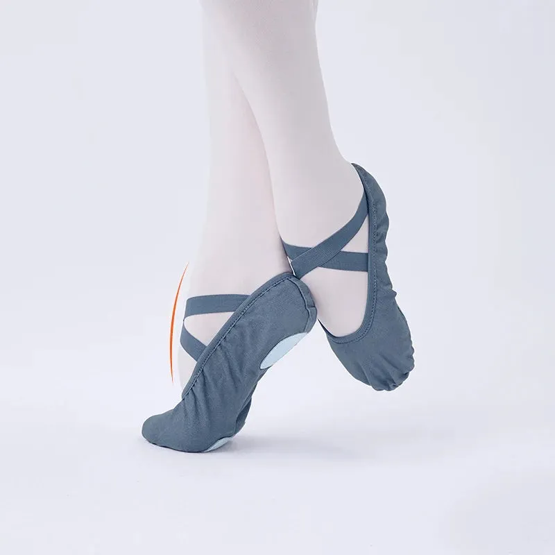 Women's Professional Ballet Shoes: Split Sole Dance Slippers for Girls