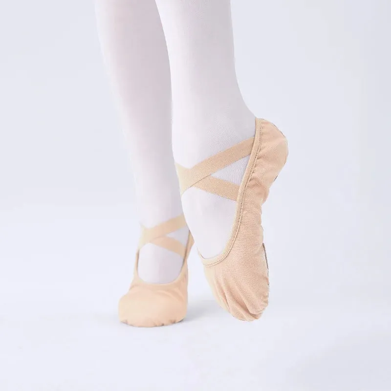 Women's Professional Ballet Shoes: Split Sole Dance Slippers for Girls