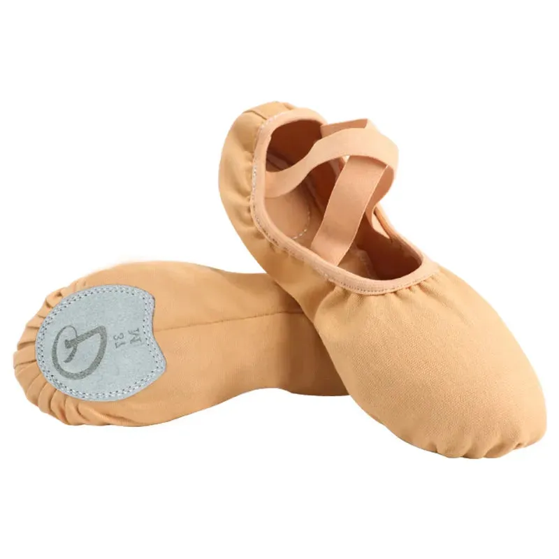 Women's Professional Ballet Shoes: Split Sole Dance Slippers for Girls